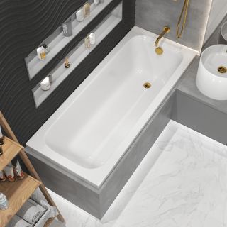 Акриловая ванна WHITECROSS Vibe 0105.170070.100 170x70 см белый